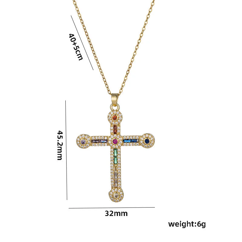 8941 colored zirconium cross