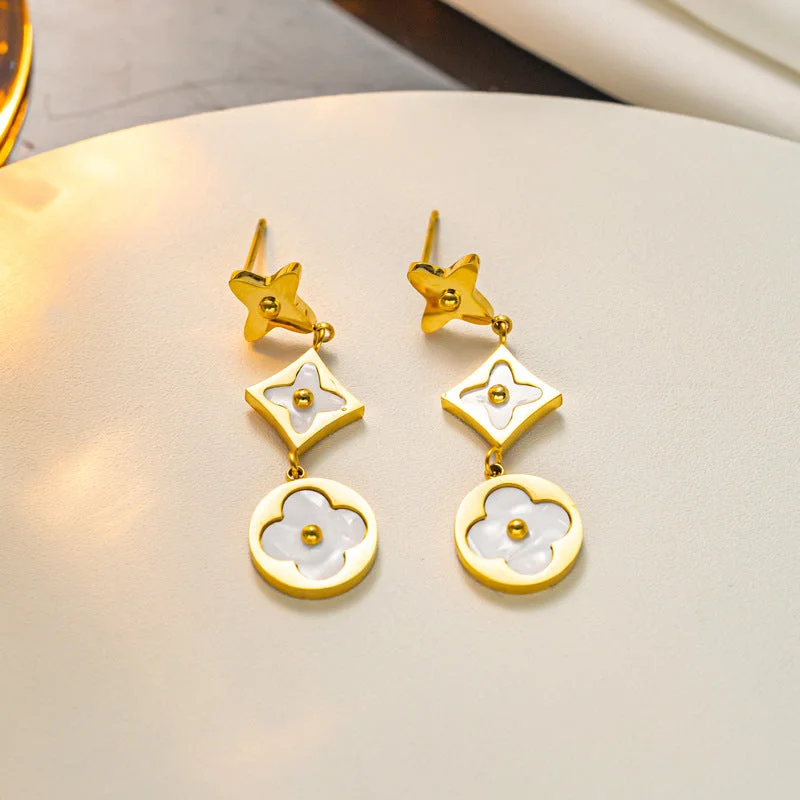 6636 Gold Earrings