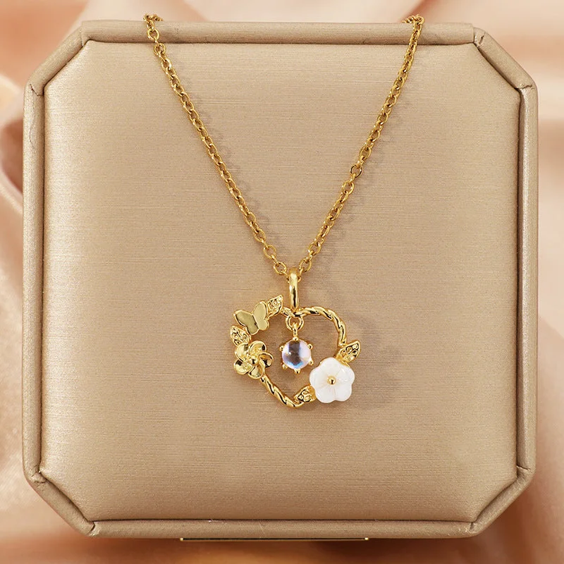 X5537# Exuberant Necklace-Gold