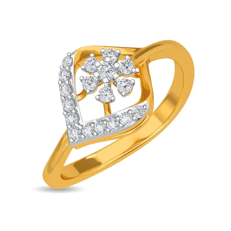 Couples Engagement Ring Sets-Shaey Ring