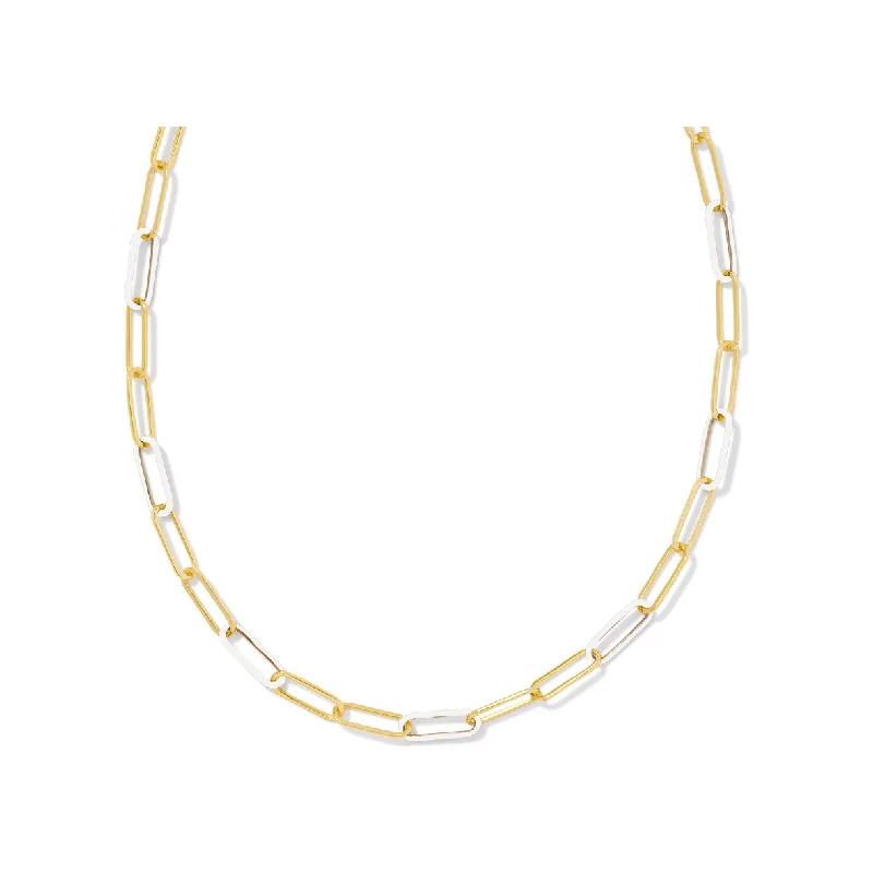 Heart Necklaces-Kendra Scott Ainsley Convertible Chain Enamel Necklace