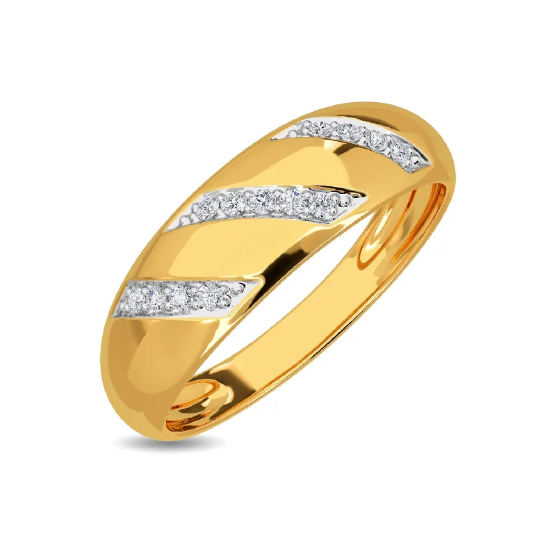 Custom Wedding Band Designs for Men-Wyatt Ring For Him