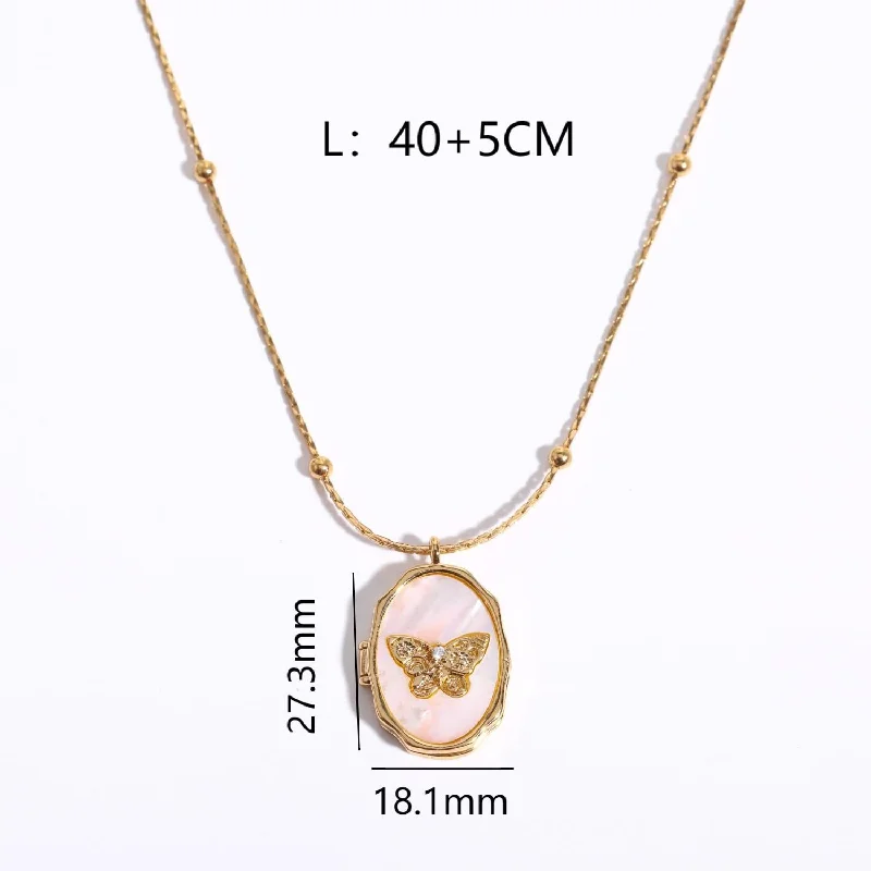 Butterfly Closure Necklace