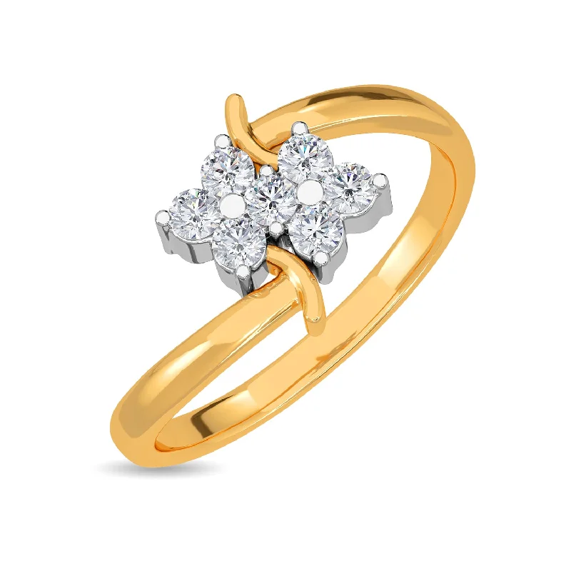 Couples Engagement Ring Sets-Yara Ring