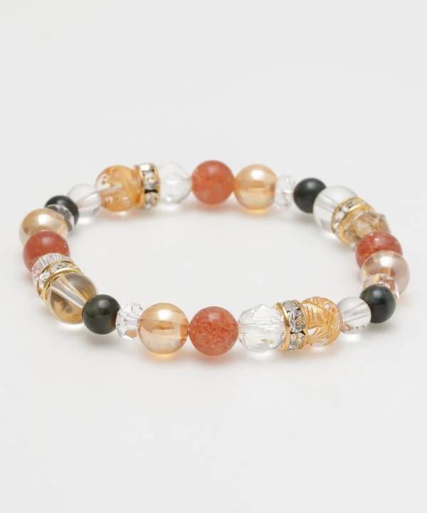 Thin Bracelets for Minimal Style-RINZEN - Sunstone Bracelet