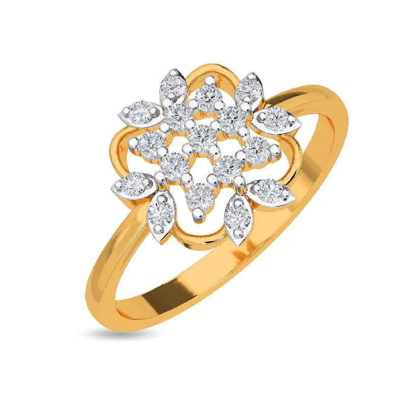 Custom Wedding Ring Designs-Roselyn Ring