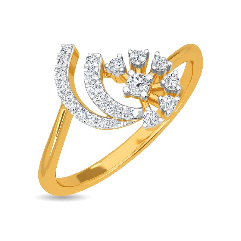 Custom Diamond Wedding Rings for Women-Rahima Ring