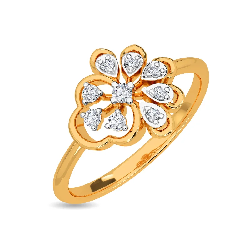 Personalized Wedding Rings for Women-Pavani Ring