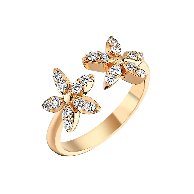 Designer Custom Wedding Ring Sets-APPLE SEED GOLD DIAMOND RING