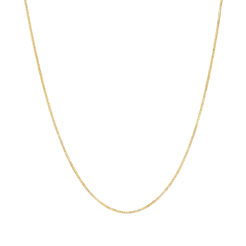 Art Deco Necklaces-Box Chain Necklace