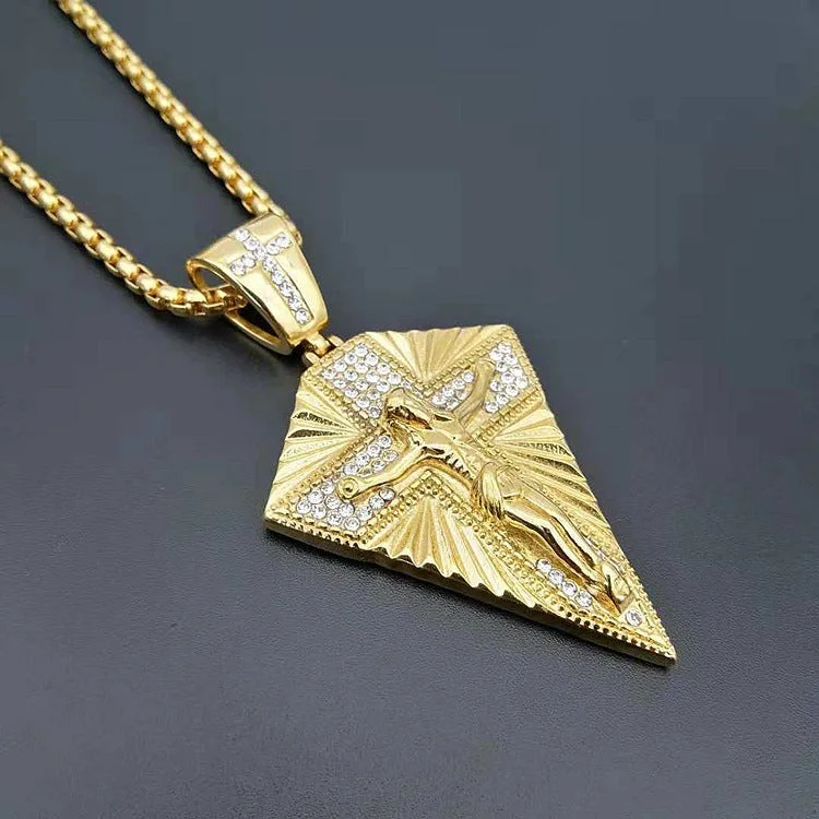 Gold Single Pendant