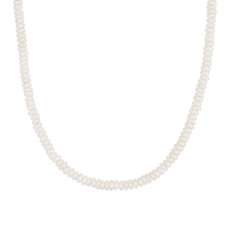 Luxury Custom Necklaces-Pearl Strand Necklace