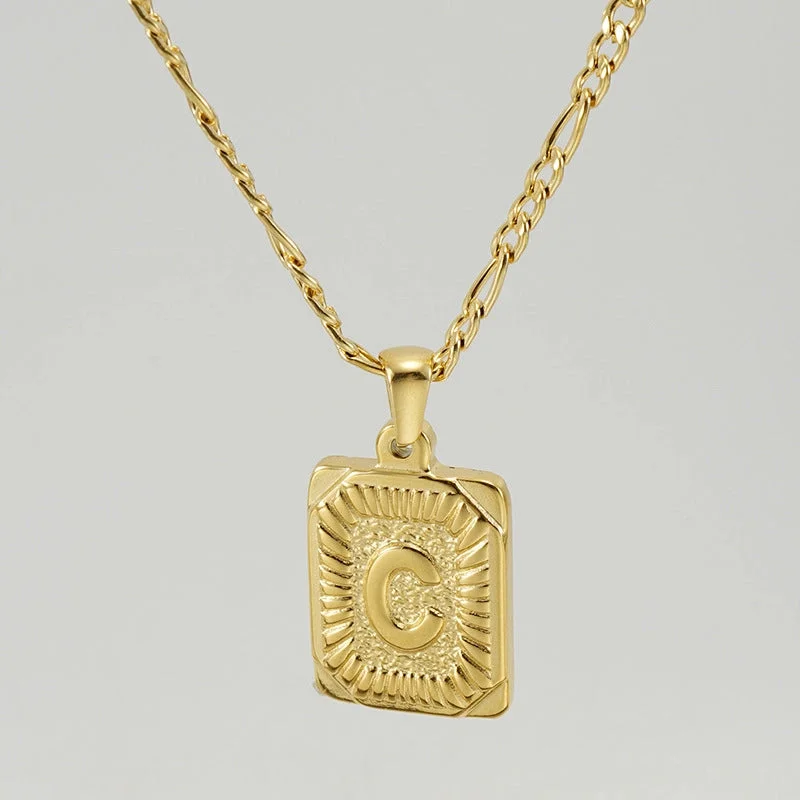 Gold C (Including Chain)