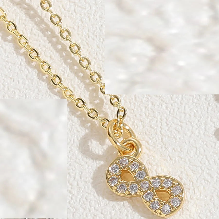 Infinite Love 14K Real Gold