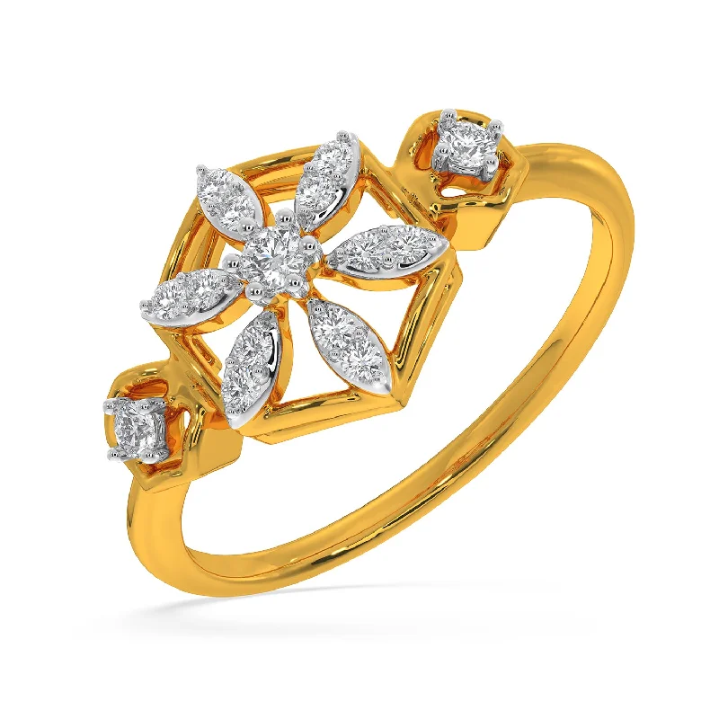 Custom Designer Promise Rings-Miriam Ring