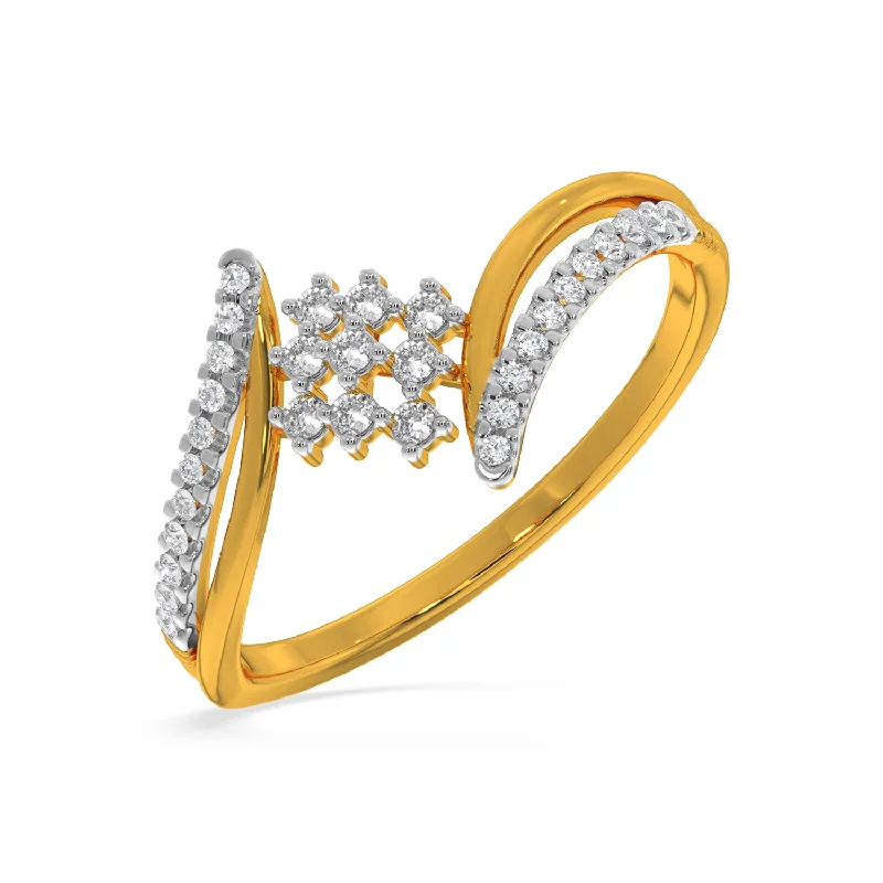 Designer Engagement Bands-Ninth Glory Ring