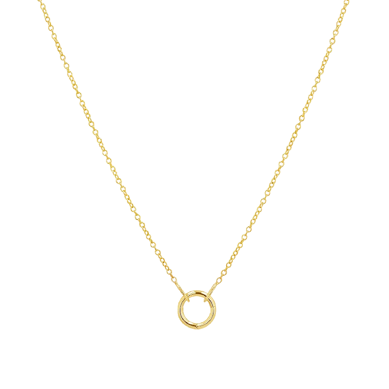 Dainty Necklaces-Connector Cable Chain Necklace