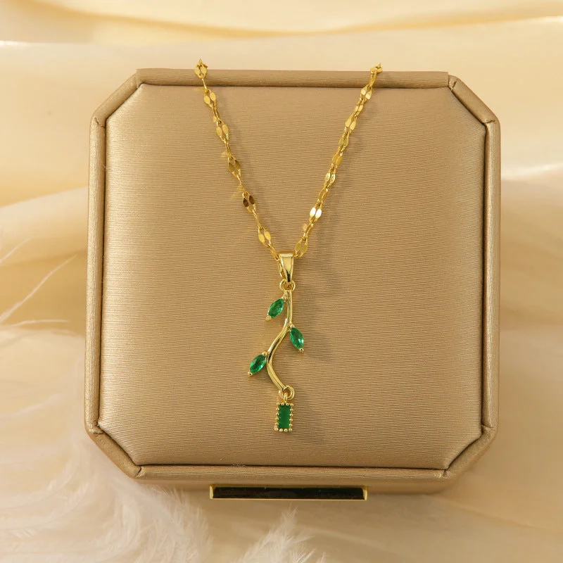 X5250# Natural Branch Necklace