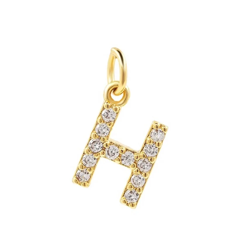 Single Letter Pendant H