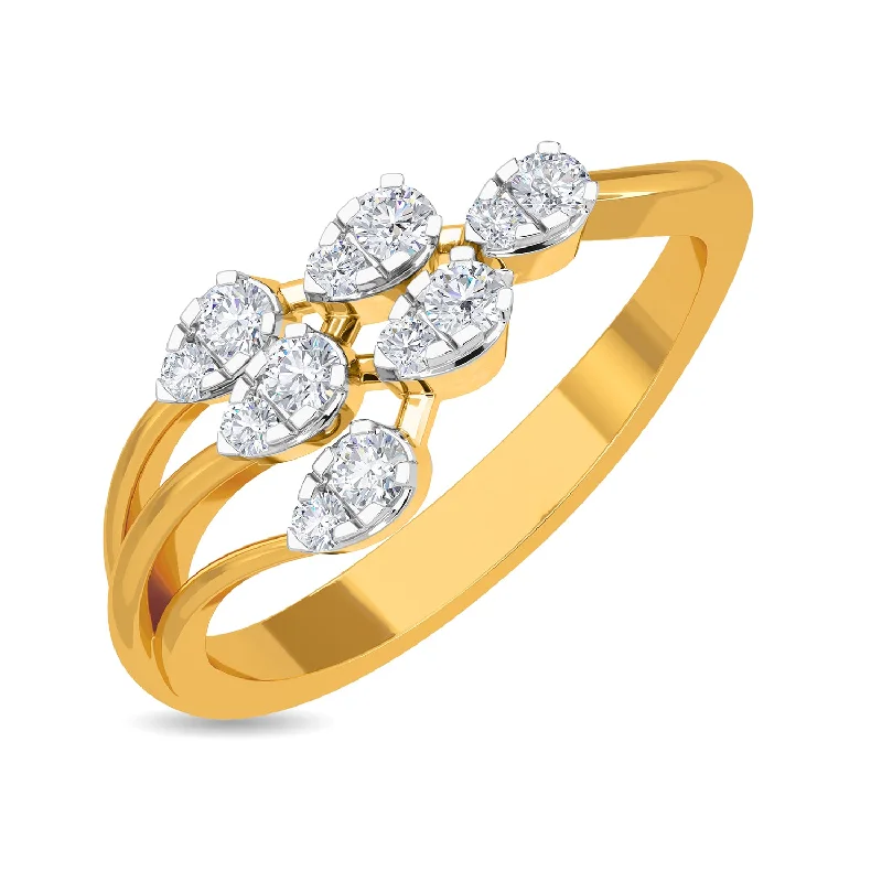 Custom Matching Engagement Rings-stacee-ring