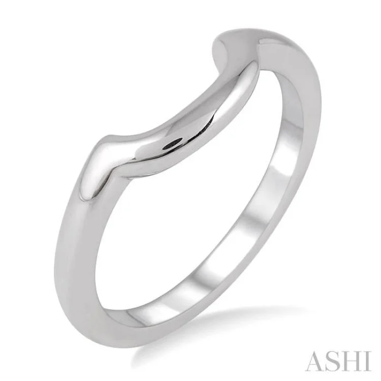 Stackable Diamond Rings-Shadow Band in 14K White Gold