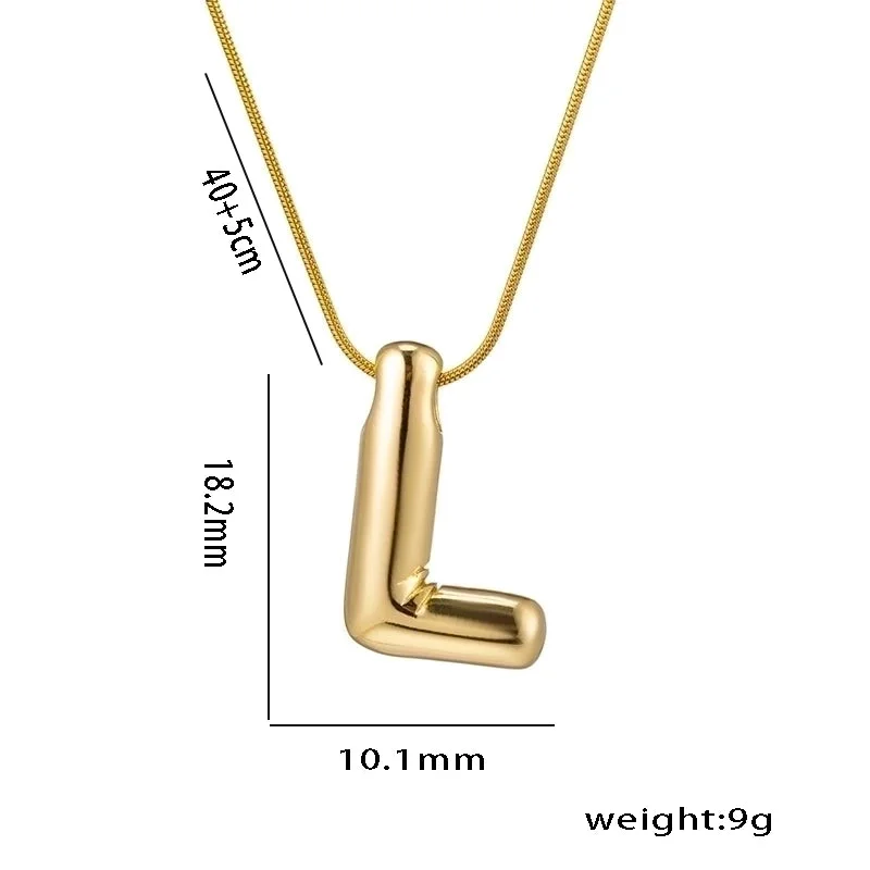 |8881 Letter L Gold