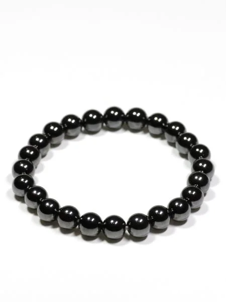 Friendship Bracelets for Teens-8mm Hematite Beads Bracelet