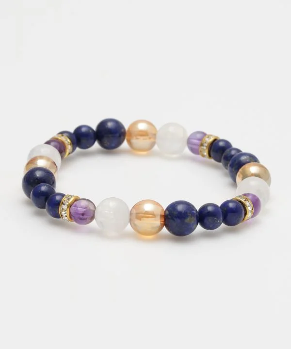 Stackable Bracelets for Women-GEKKA - Lapis Lazuli Bracelet