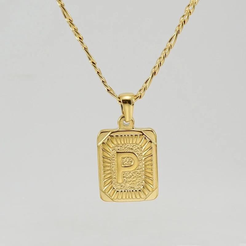 Gold P (Including Chain)