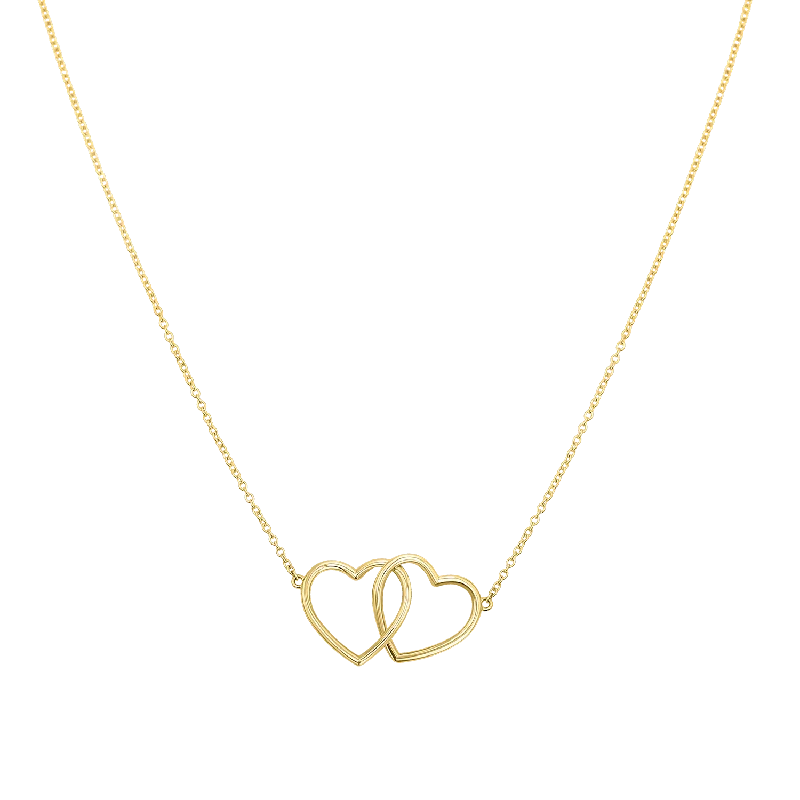 Wedding Necklaces-Forever Hearts Necklace