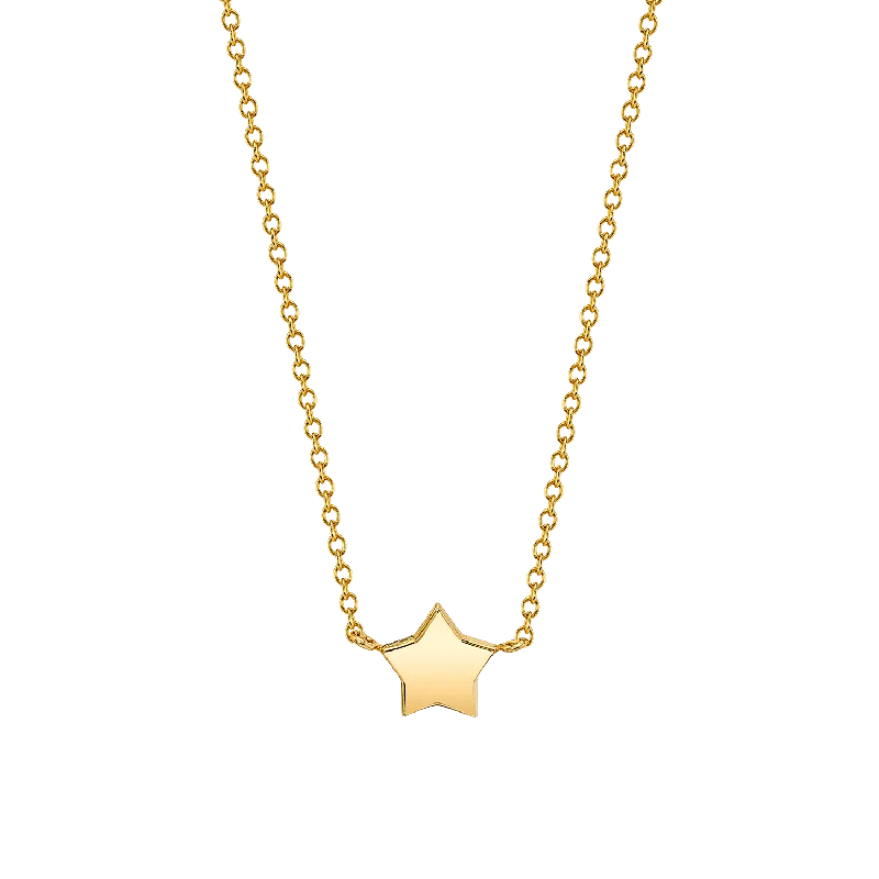 Travel Necklaces-Golden Star Necklace