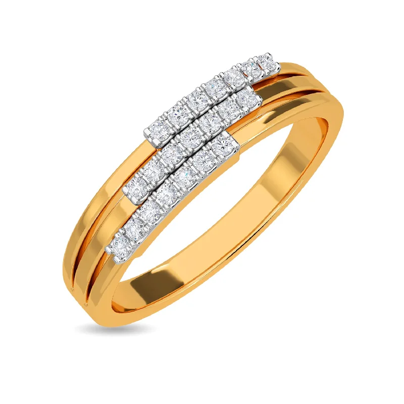 Custom Wedding Ring Bands with Engraving-Sadhna Ring