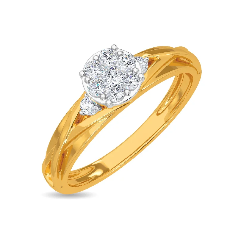 Men’s Designer Engagement Rings-Leah Diamond Ring