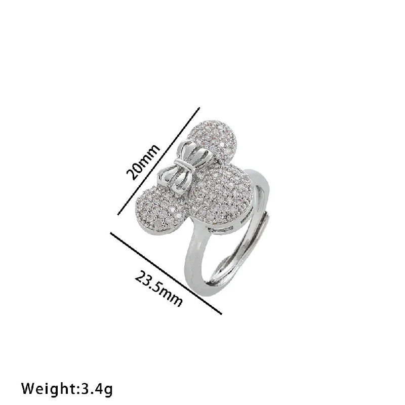 8967 Mickey Ring Silver