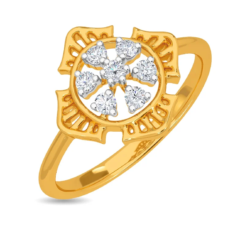 Custom Gold Rings for Men-Robyn Ring