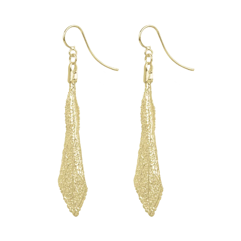 Geometric Crystal Earrings-LUNA Gold Plated Earrings