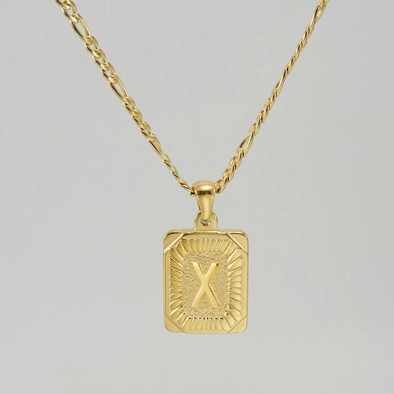 Gold X (Including Chain)