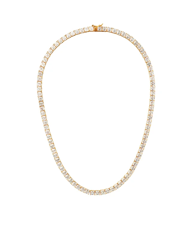 Trendy Necklaces-Gia Tennis Necklace