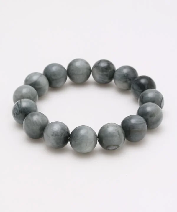 Multi-layer Bracelets for Women-3A Grade 14mm White Tiger Eye Bracelet