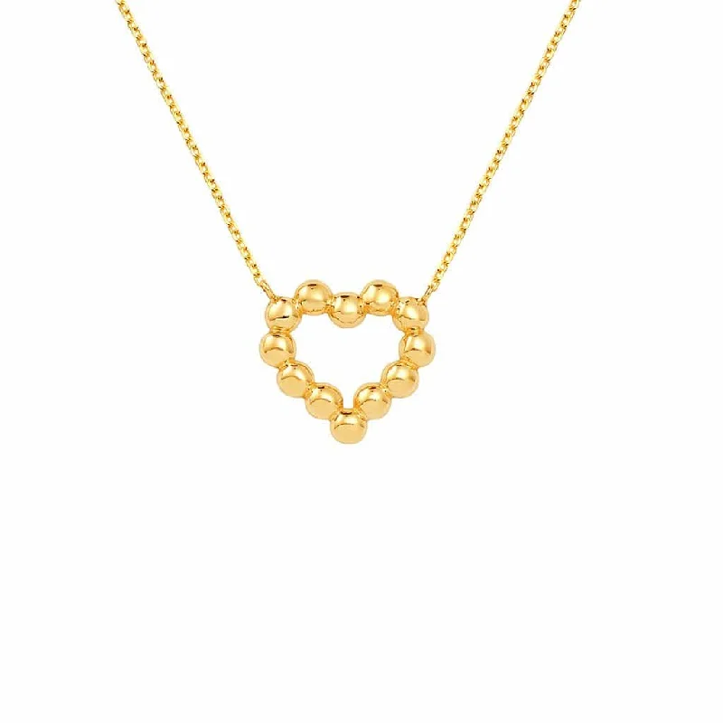 Infinity Heart Necklaces-Cupola Heart Necklace