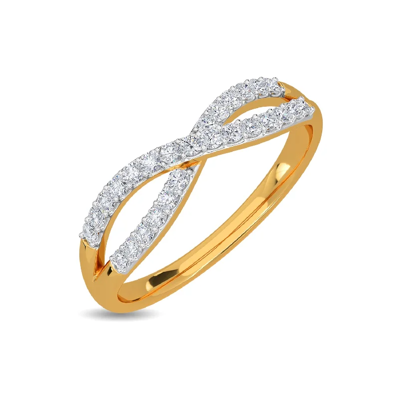 Vintage Diamond Wedding Rings for Women-Idhika Ring