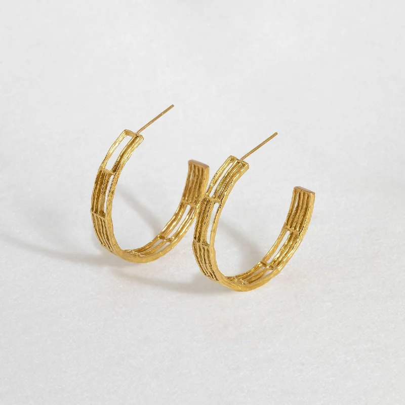 Trendy Pearl Earrings-Carole Chiotasso | The Pyrgi 18K Gold Earrings