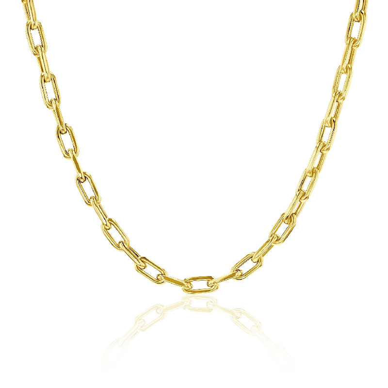 Gold-Plated Necklaces-14K Beverly Chain Necklace