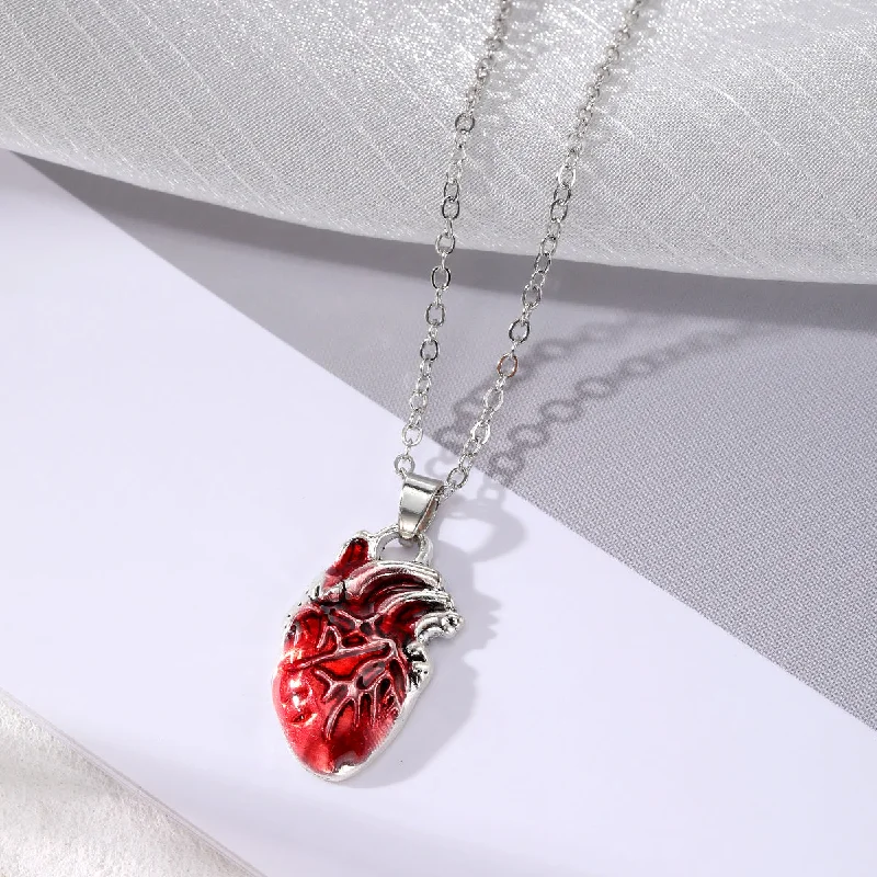 Red Heart Necklace