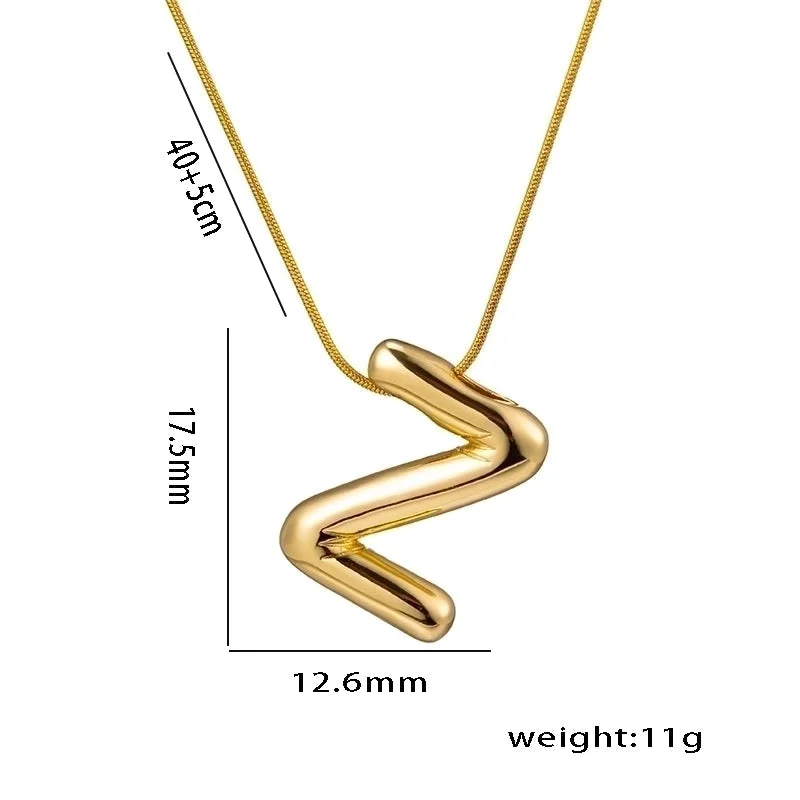 |8881 Letter Z Gold