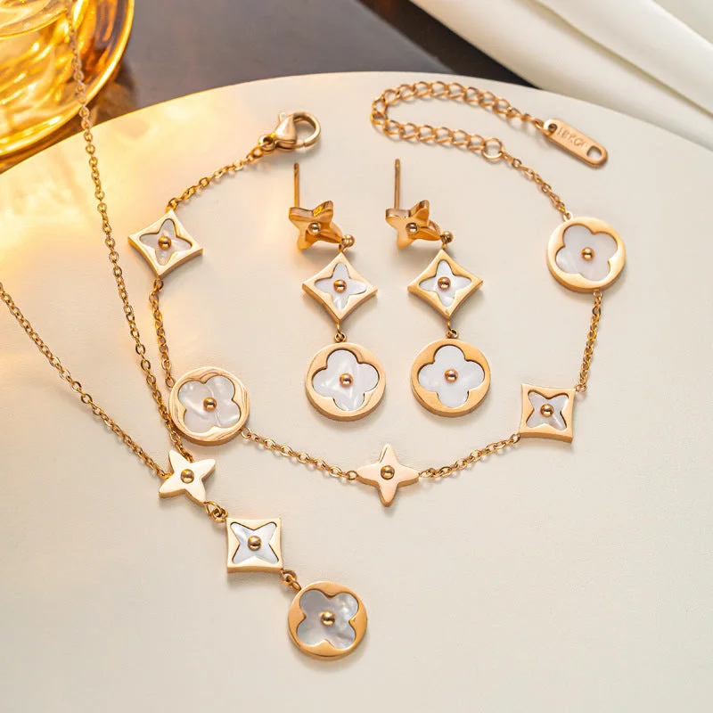 930 Three piece Rose Gold Set