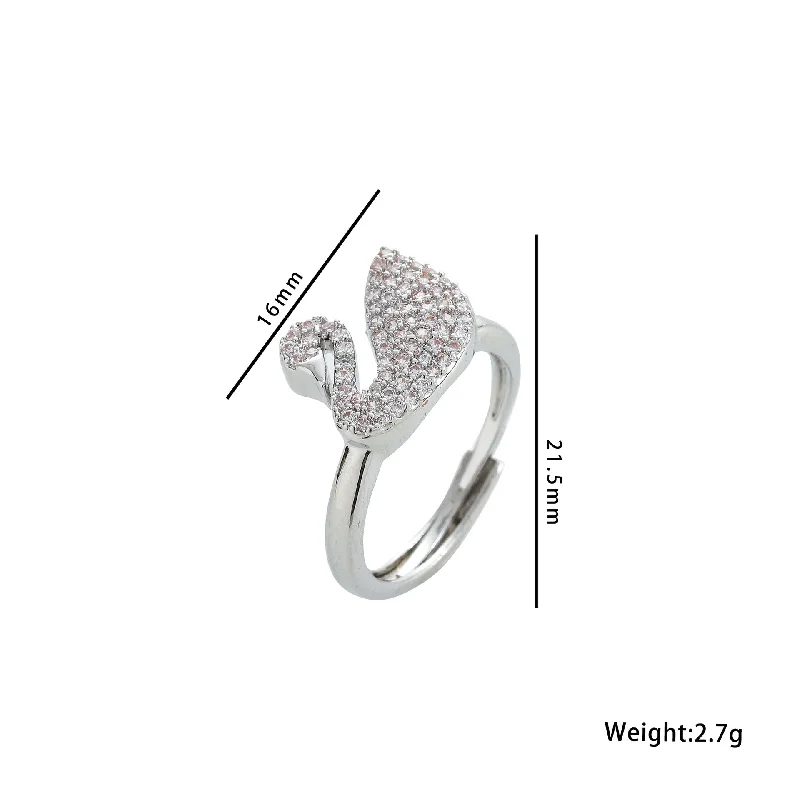 8964 Silver Swan Live Ring