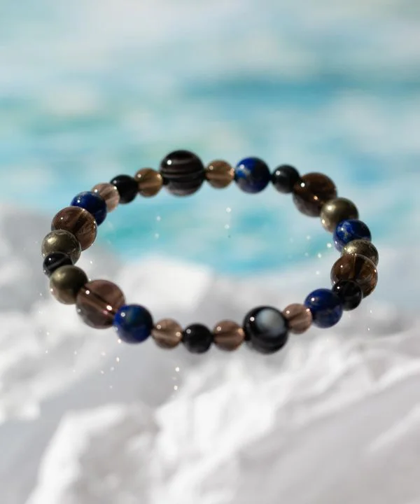 Silver Bracelets for Girls-SHINGAN - Lapis Lazuli Bracelet