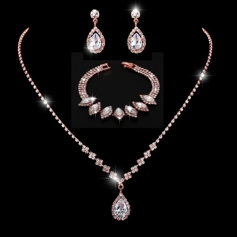 463 600 Rose Gold Three-Piece Set