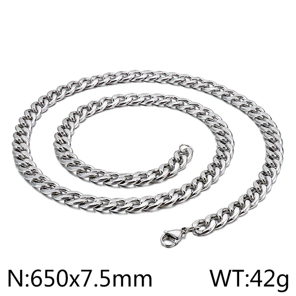 Steel Color 7.5mm65cm